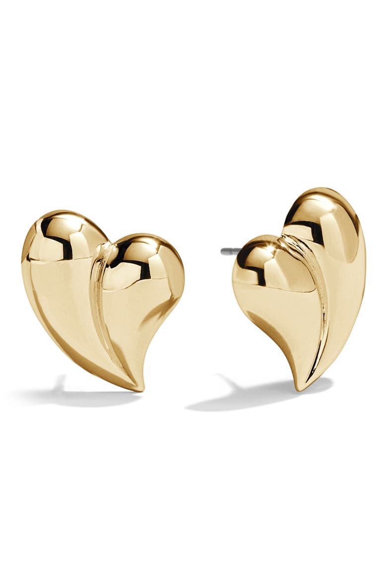 Better Together Heart Earrings, Main, color, GOLD