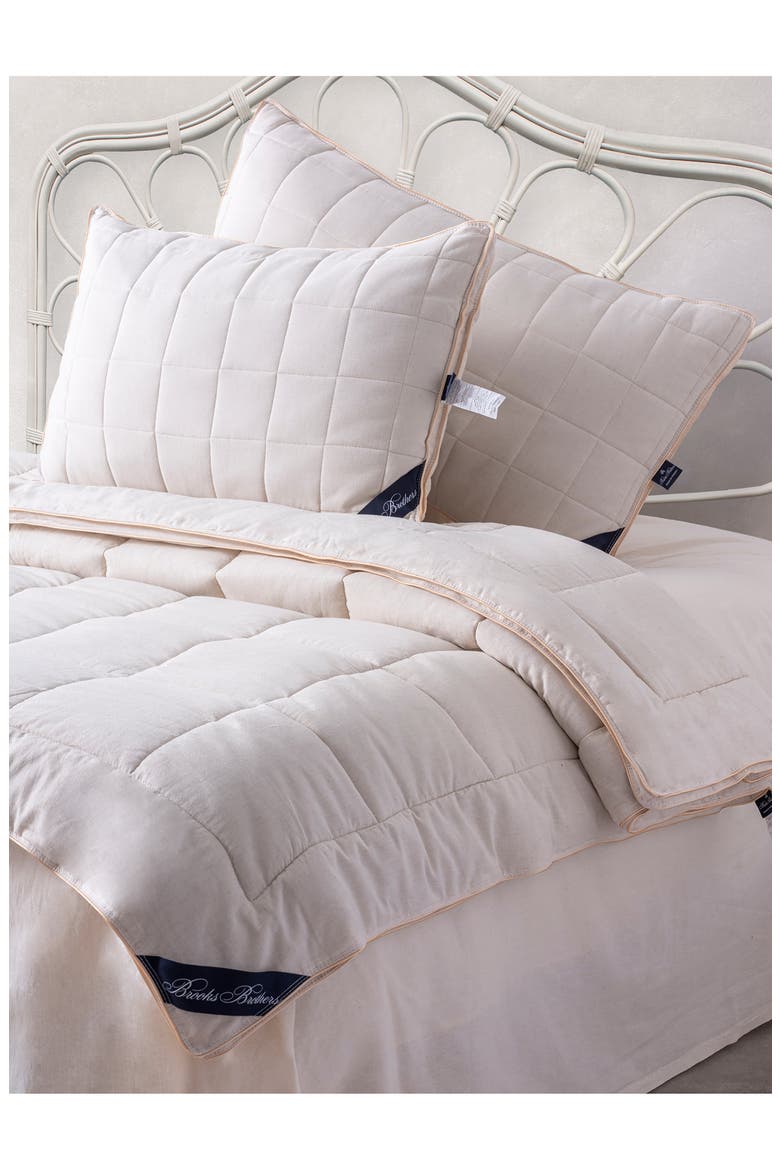 Linen Pillow, Alternate, color, CREAM