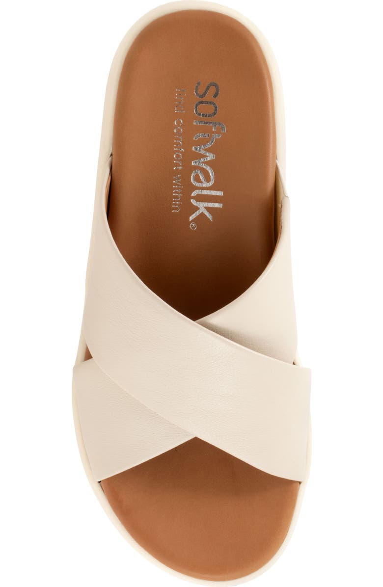 SoftWalk<sup>®</sup> Jesi Slide Sandal, Alternate, color, Ivory