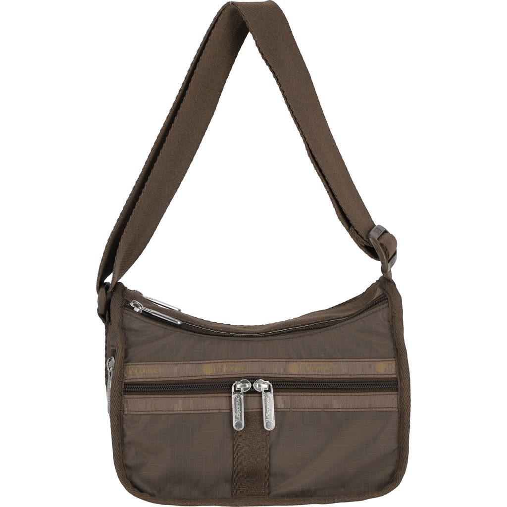 Lesportsac Everyday Nylon Satchel Bag In Brown
