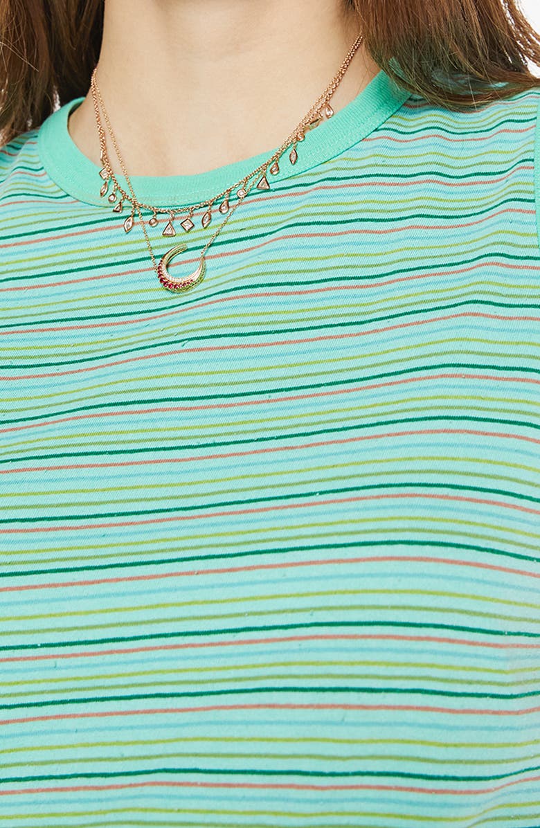 MOTHER Silenty Type Tank Top, Alternate, color, Summer Green