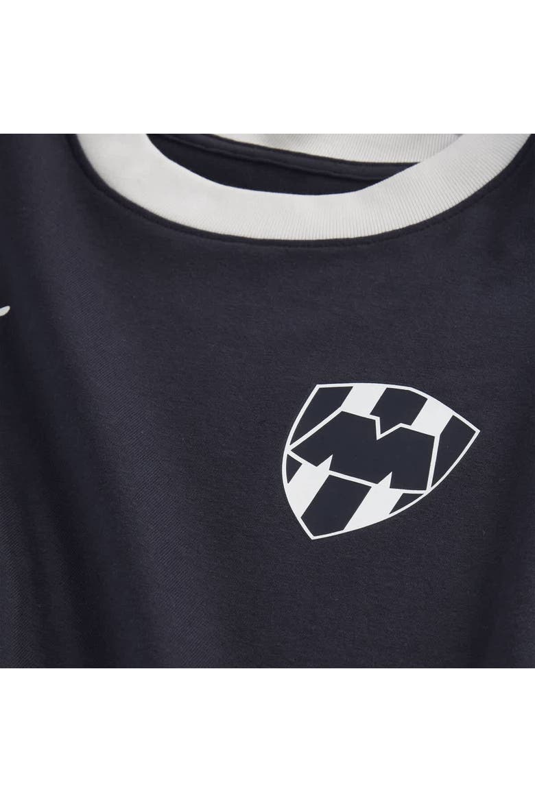 Men's Puma Navy CF Monterrey 2025 FIFA Club World Cup Hoops T-Shirt, Alternate, color, Navy