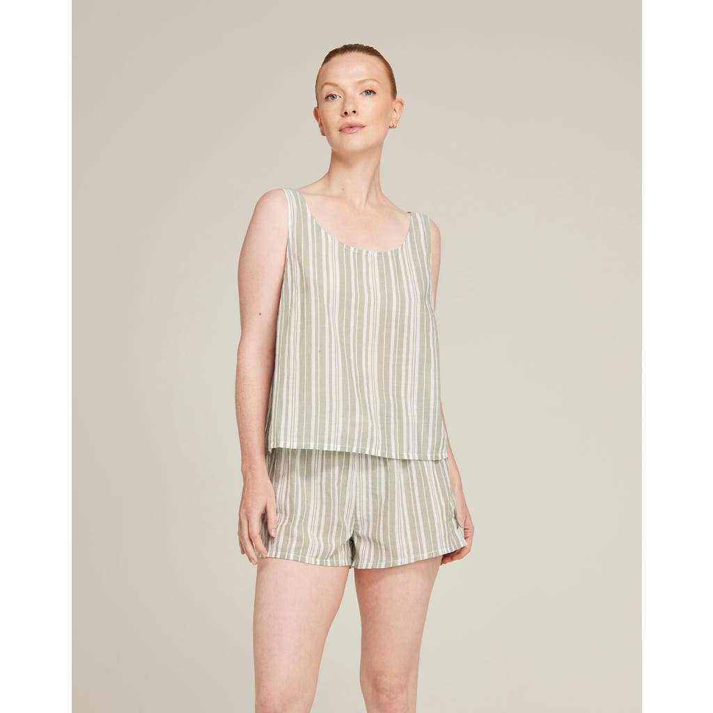Nudea The Tank In Sage Stripe