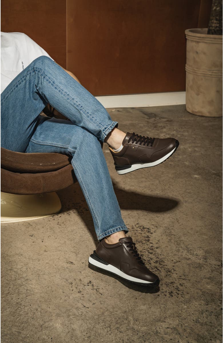 Stinaa.J Noah Orthopedic Sneakers, Alternate, color, Brown Leather