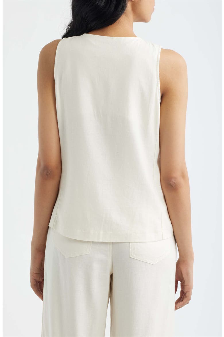 Relaxed Fit Vest, Alternate, color, PARCHMENT