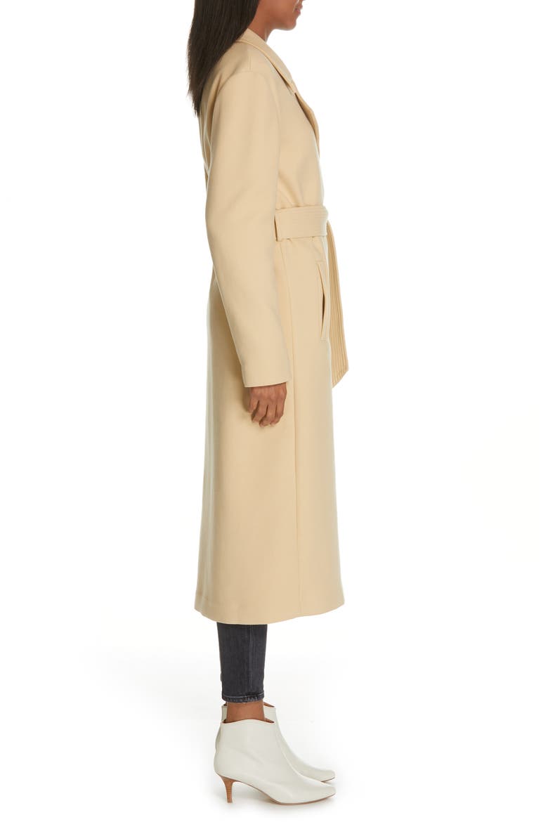 Alyssandra Trench Coat, Alternate, color, BISCUIT