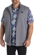 TravisMathew Fit By DXL Big & Tall Wanderlust 1/4 Zip Vest