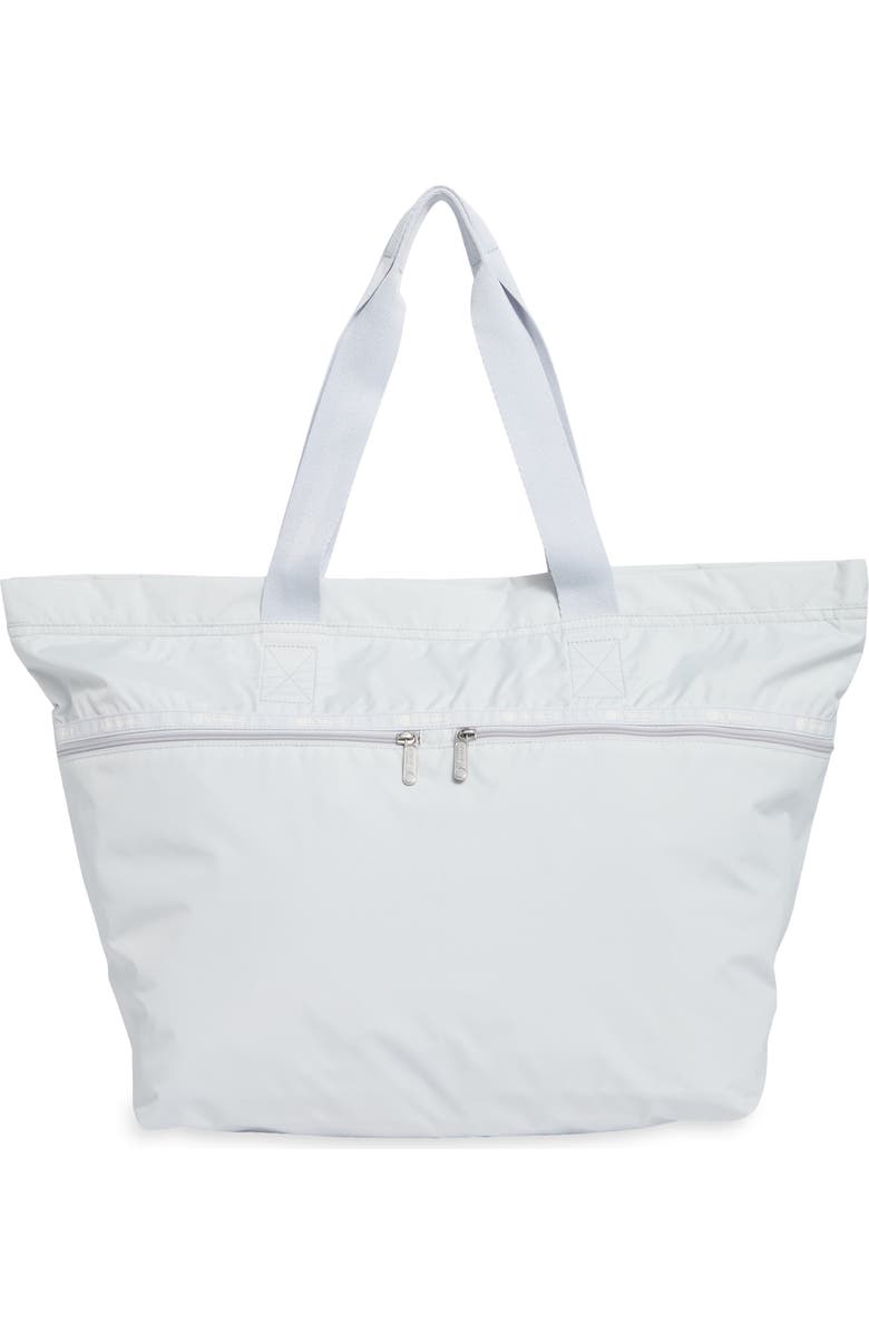 LeSportsac Carlin Zip Top Tote Bag, Main, color, Pearl Gray