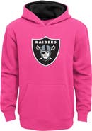 Outerstuff Girls Youth Pink Las Vegas Raiders Prime Pullover Hoodie