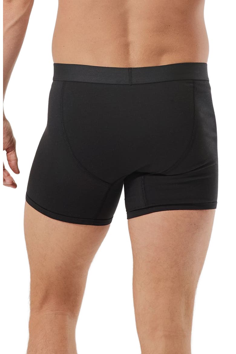 Everyday Boxer Brief 4-Pack Made With Organic Cotton, Alternate, color, Black