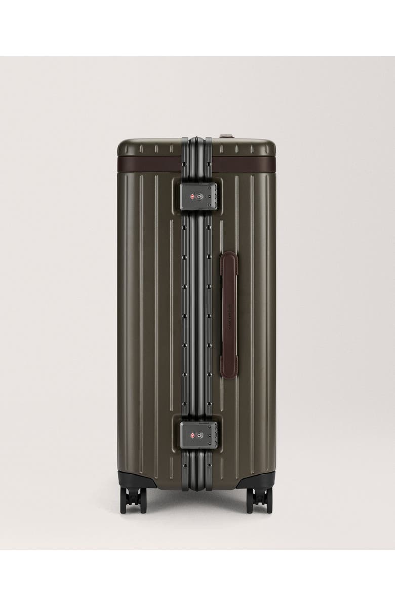 CF103 The Check-in Suitcase, Alternate, color, Dark Olive / Chocolate