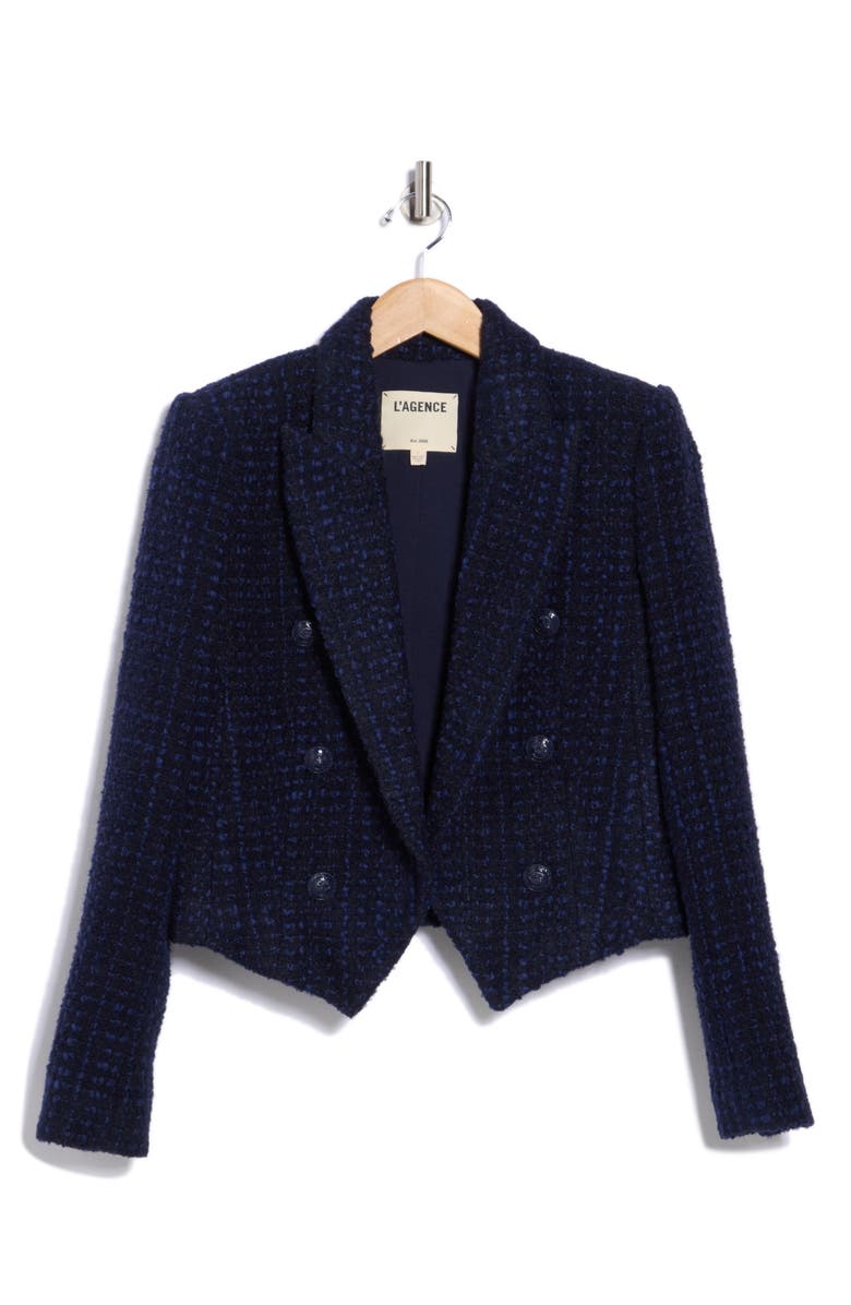 L'AGENCE Lila Boxy Blazer, Alternate, color, 