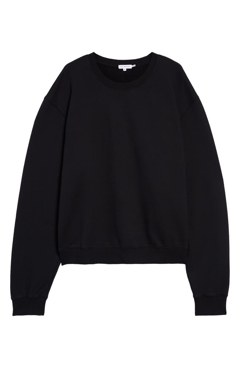 Good American Boyfriend Pullover Sweatshirt, Main, color,