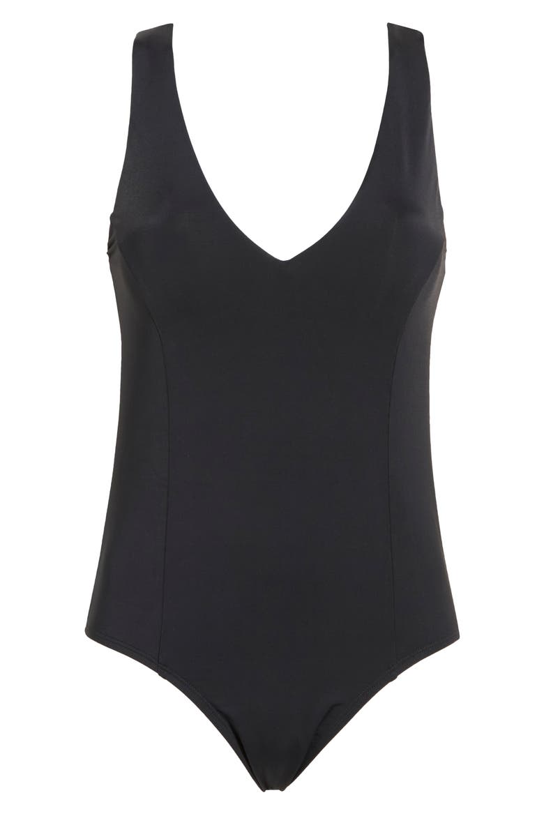 Jude One-Piece Swimsuit, Alternate, color, BLACK