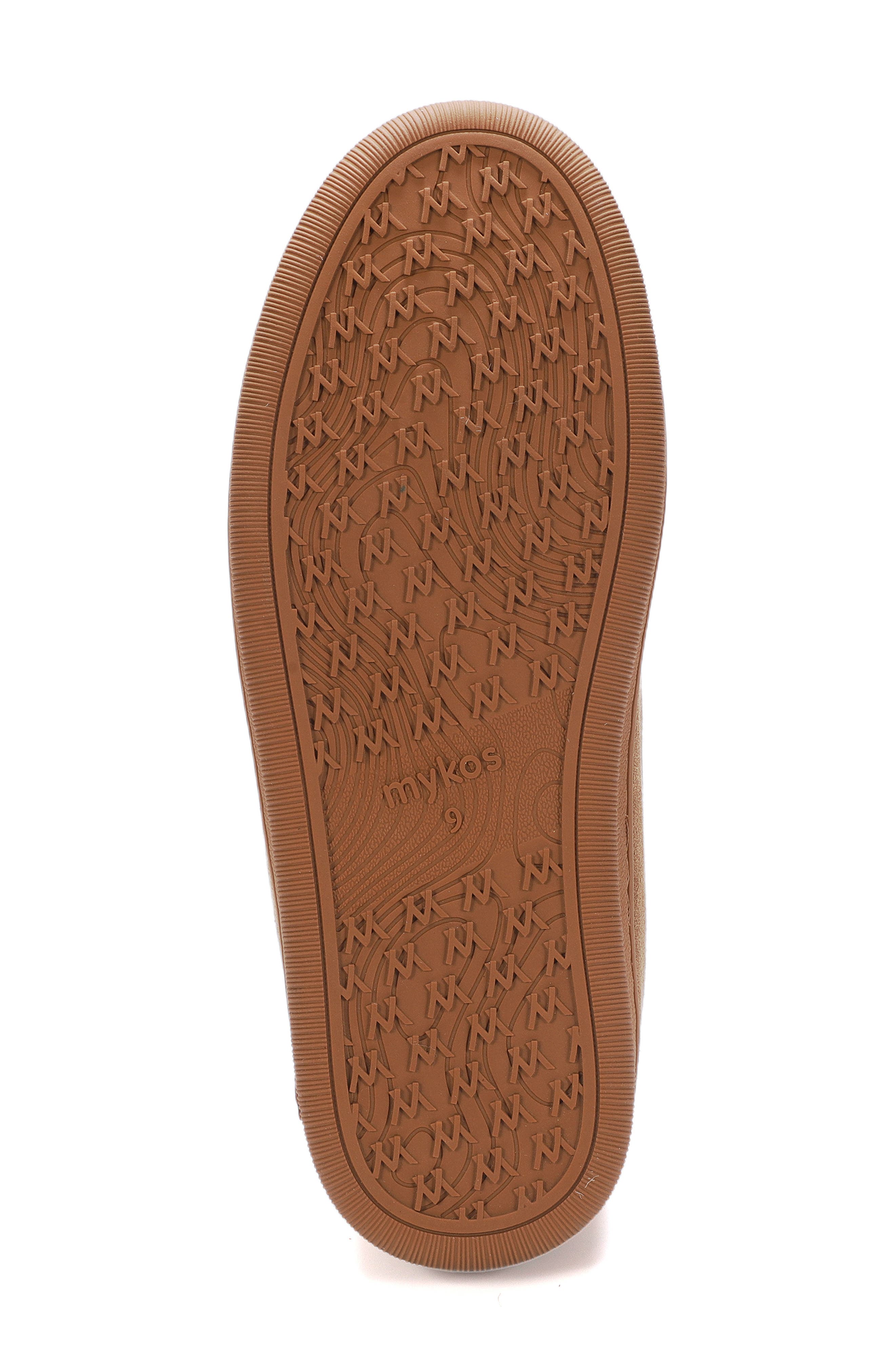 Mykos Brett Moc Slipper, Alternate, color, Chestnut
