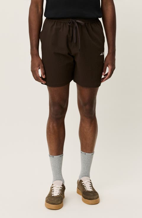 Stan Seersucker Swim Shorts