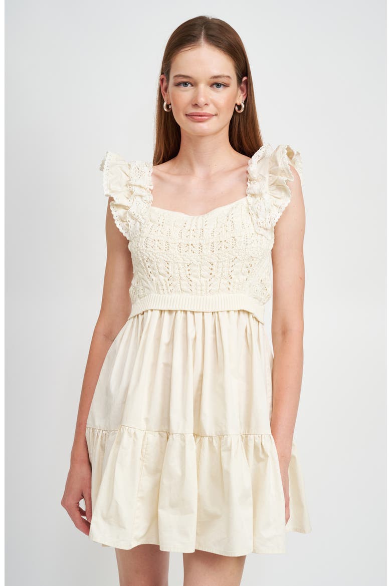 Collette Minidress, Alternate, color, NATURAL