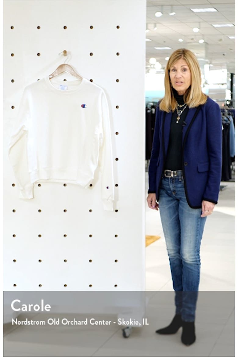 Reverse Weave® Crewneck Sweatshirt video