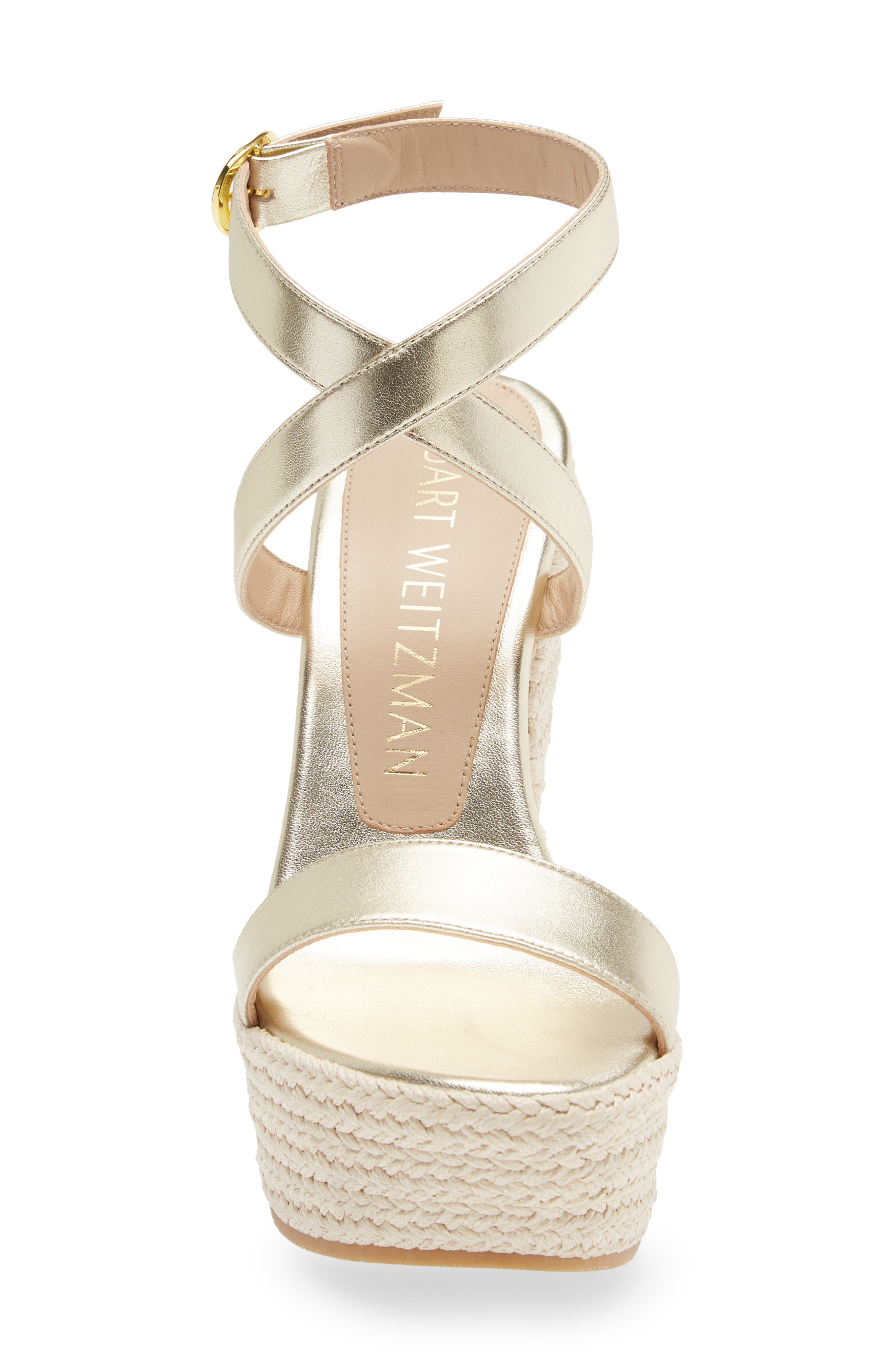 Stuart Weitzman Alex Platform Wedge Sandal, Alternate, color, 