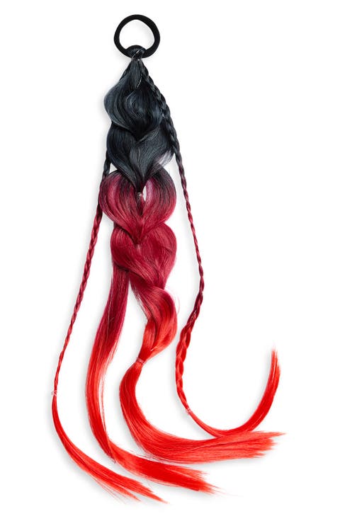 Flame Red Wrap Ponytail Hair Extension