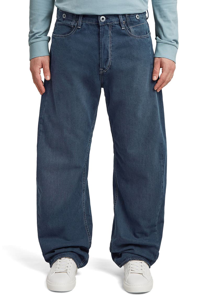 Bend 3D Loose Fit Jeans, Main, color, WORN IN BLUE MIST
