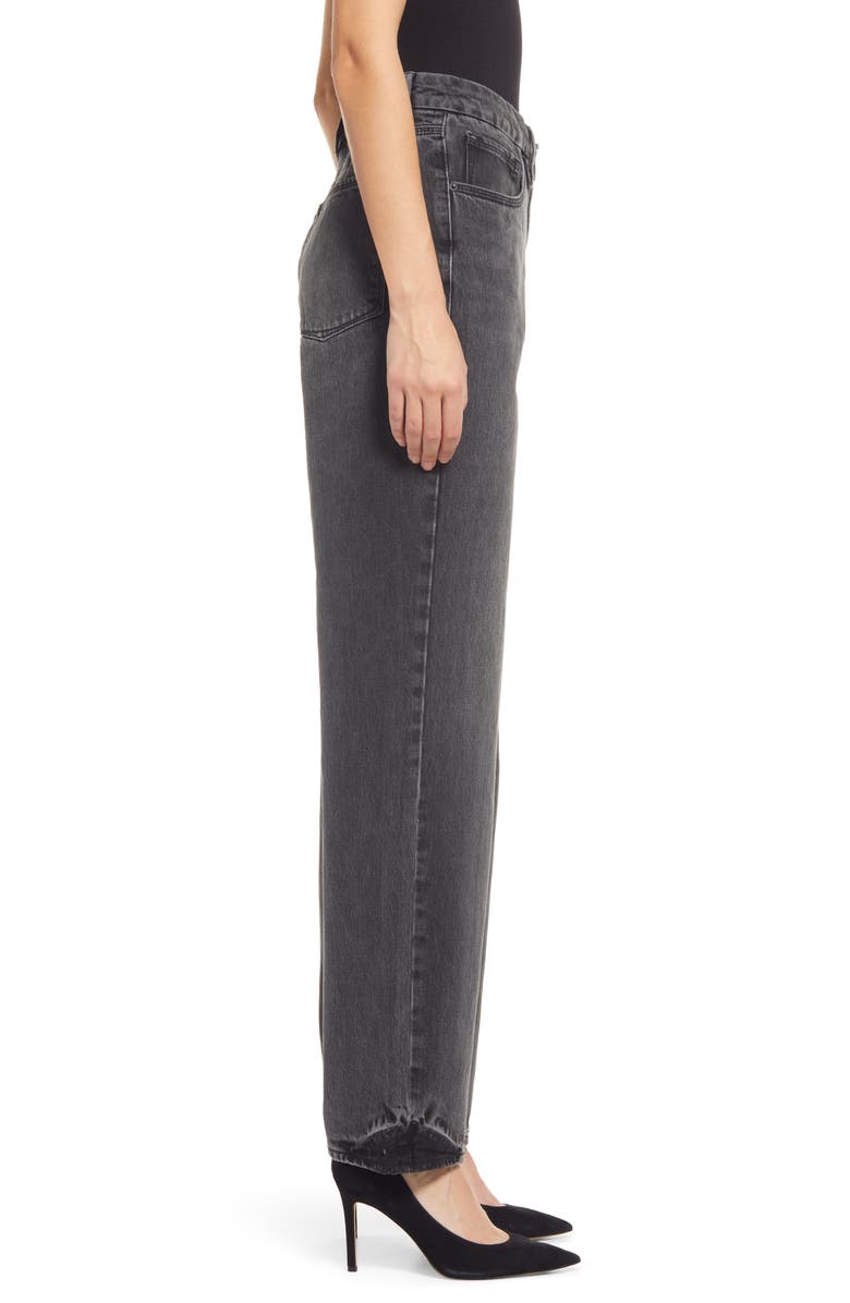 Good American Good '90s Loose Fit Jeans, Alternate, color,