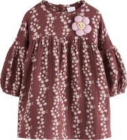NEXT Kids' Floral Cotton Dress