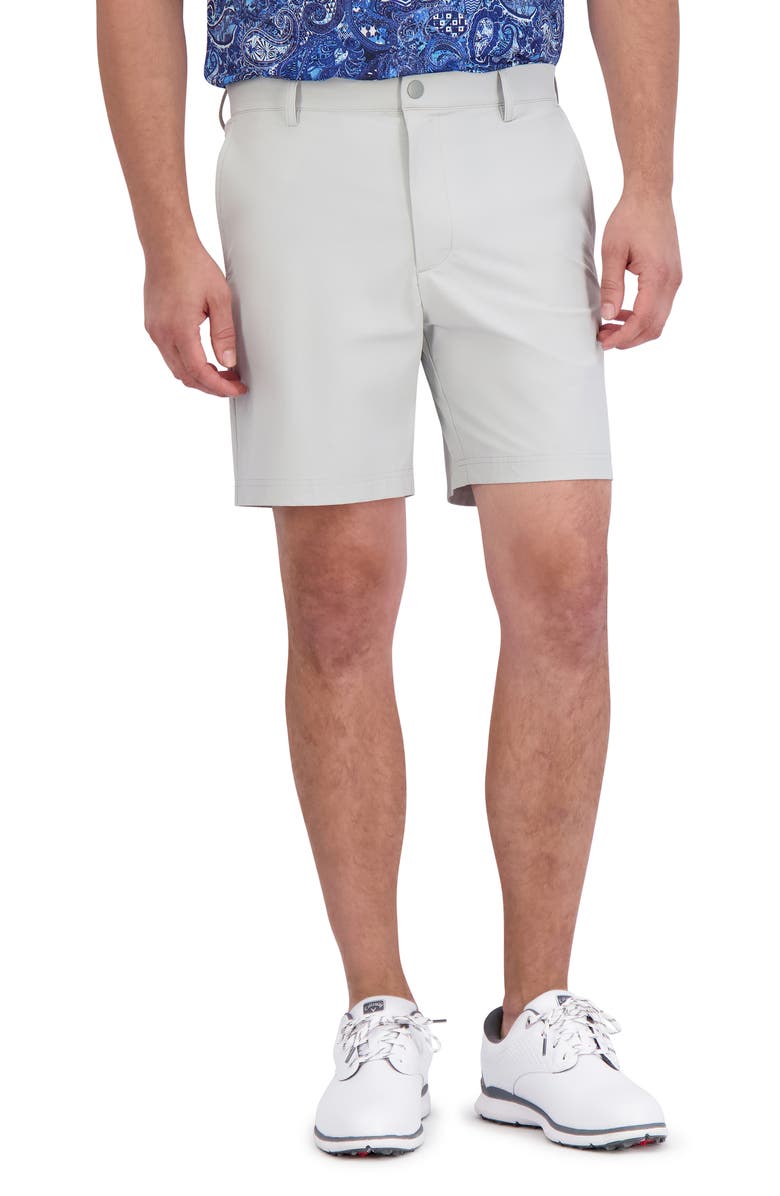 Robert Graham Aster Performance Golf Shorts, Main, color, Grey