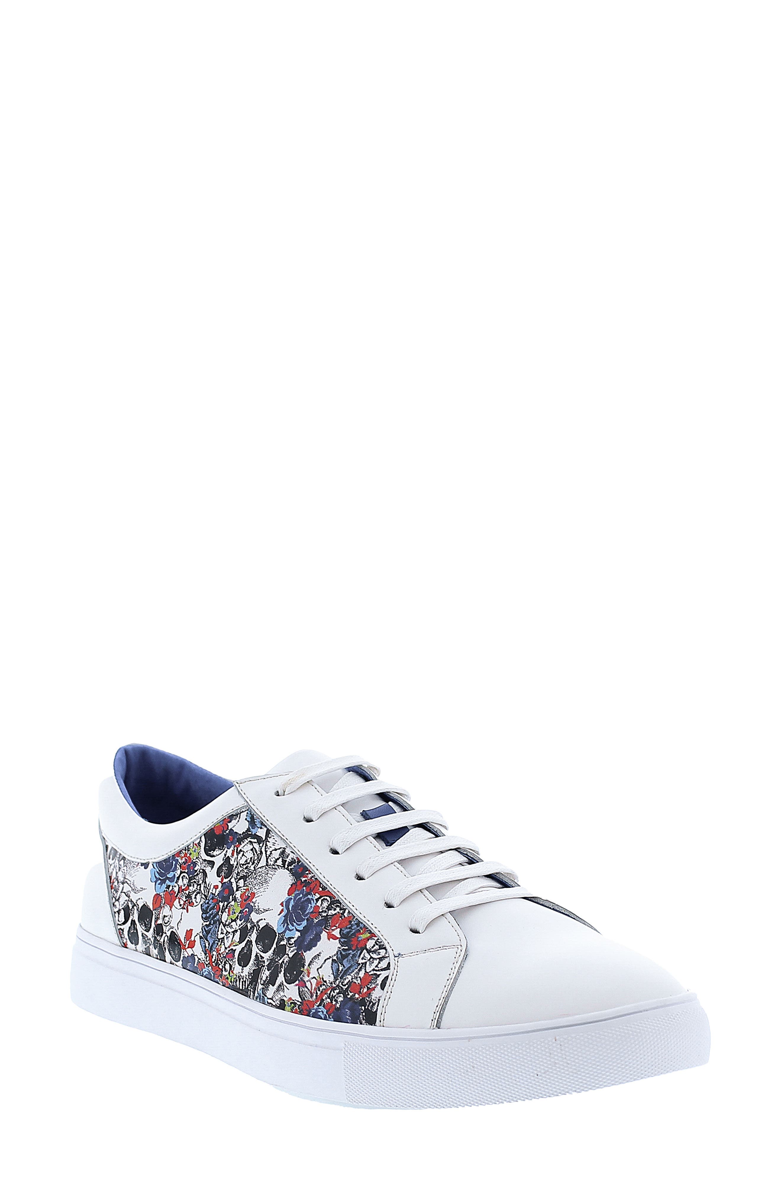 Elderton Sneaker, Main, color, WHITE