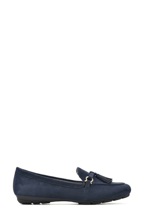 Cliffs By White Mountain Gush Tassel Loafer In Blue