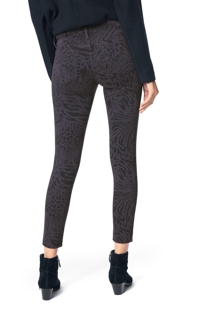 Joe's The Icon Animal Print Ankle Skinny Jeans, Alternate, color,