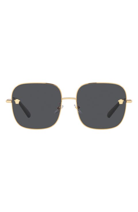 VERSACE スクエアフレムサンクラス 0VE4409 10873 Versace VE4409 Square Sunglasses | Fashion Eyewear UK