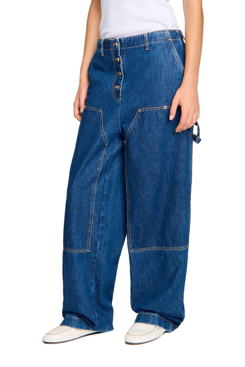 Carpenter jeans, Main, color, Blue jean