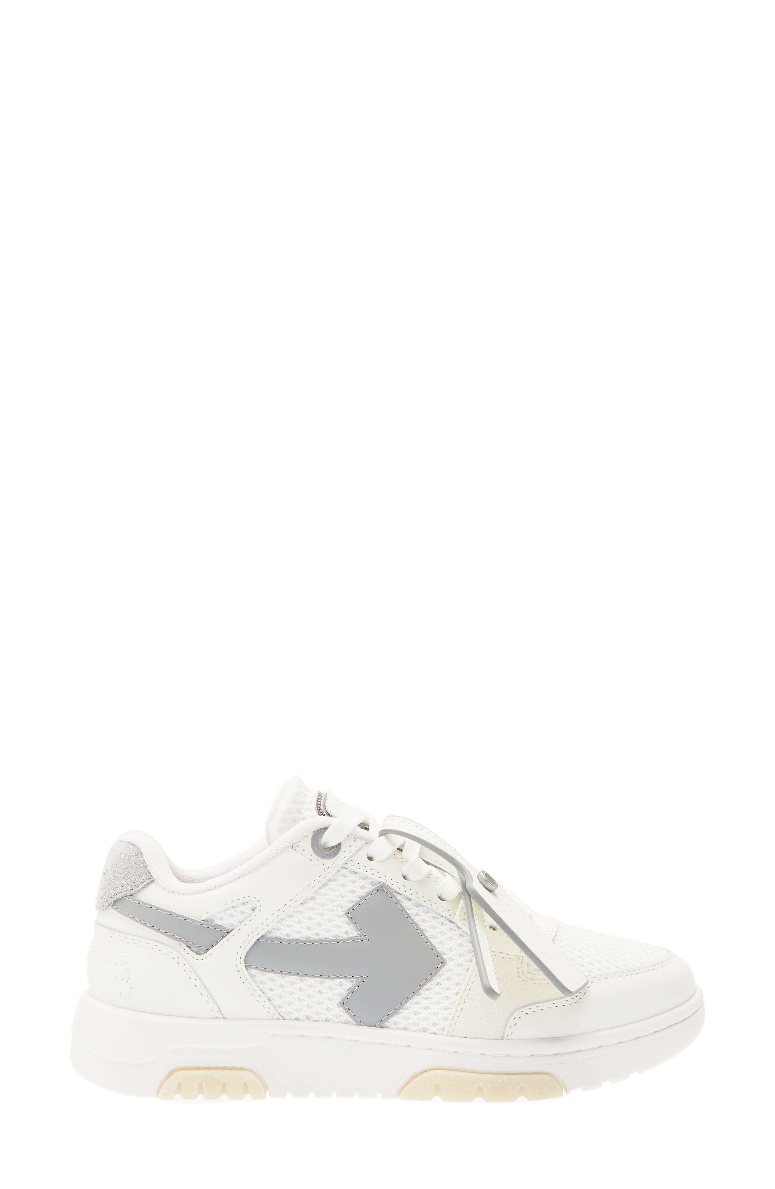 Slim Out of Office Sneaker, Alternate, color, WHITE - GREY