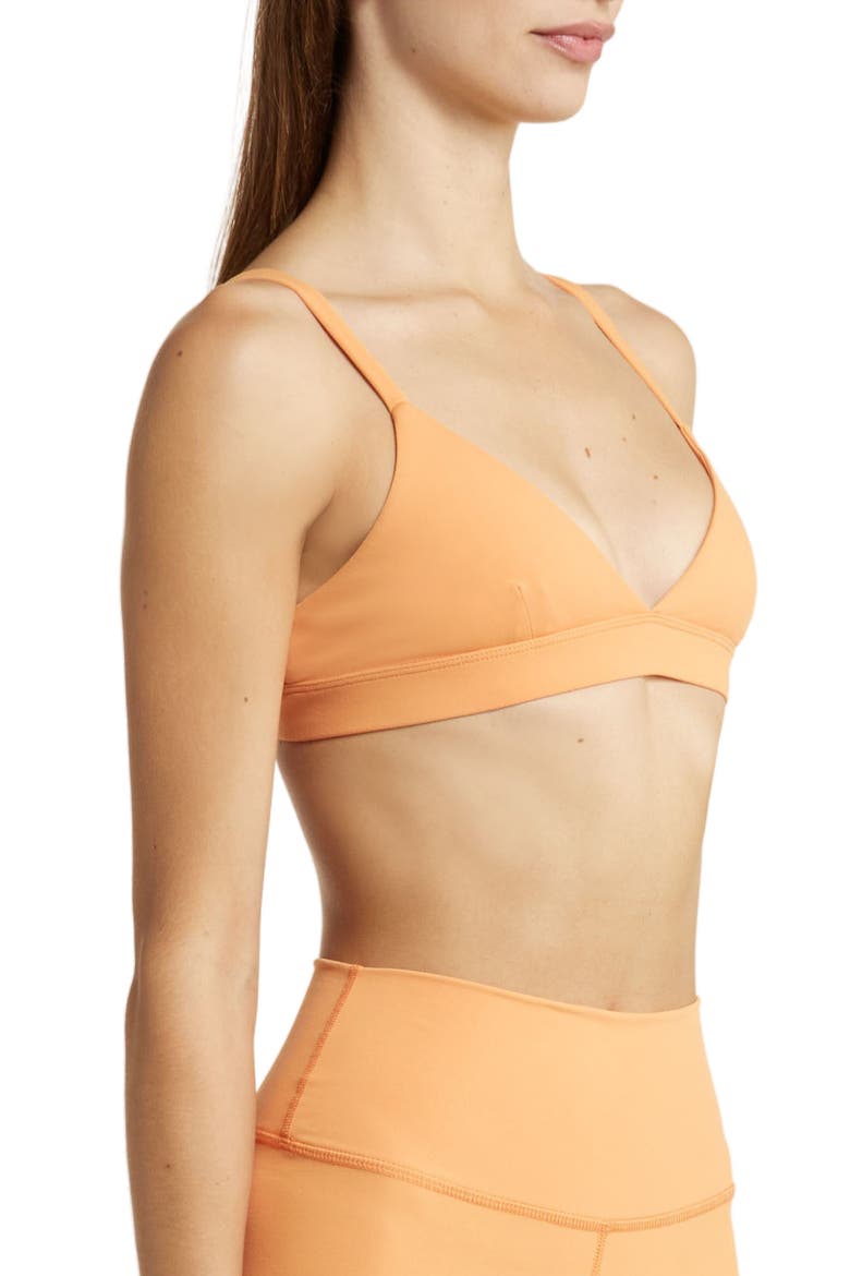 Delicate Sports Bra, Alternate, color, APRICOT