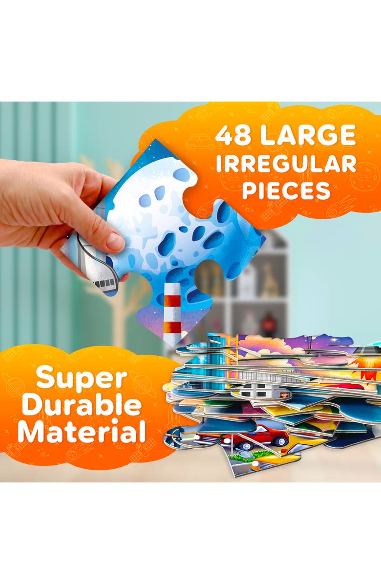 Quokka Giant Floor Puzzle Set for Kids - 48 Piece Jigsaw Puzzles, Alternate, color, City Search