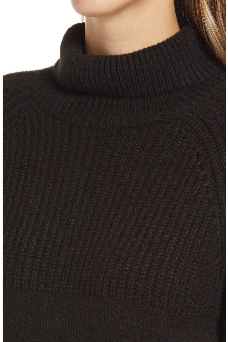 Tunic Sweater, Alternate, color, BLACK