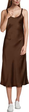 Lands' End Satin Slip Dress