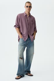 H&M Relaxed Fit Linen-blend Shirt