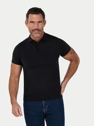 Raging Bull Short Sleeve Knitted Polo Shirt