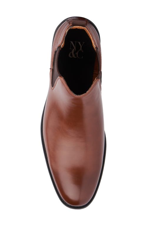 New York And Company Enzo Chelsea Boot In Cognac