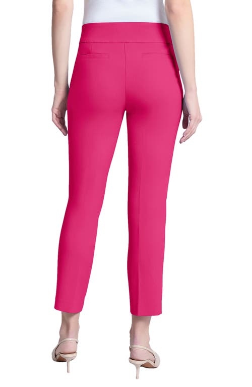 Jones New York Pull-on Slim Fit Ankle Pants In Azalea