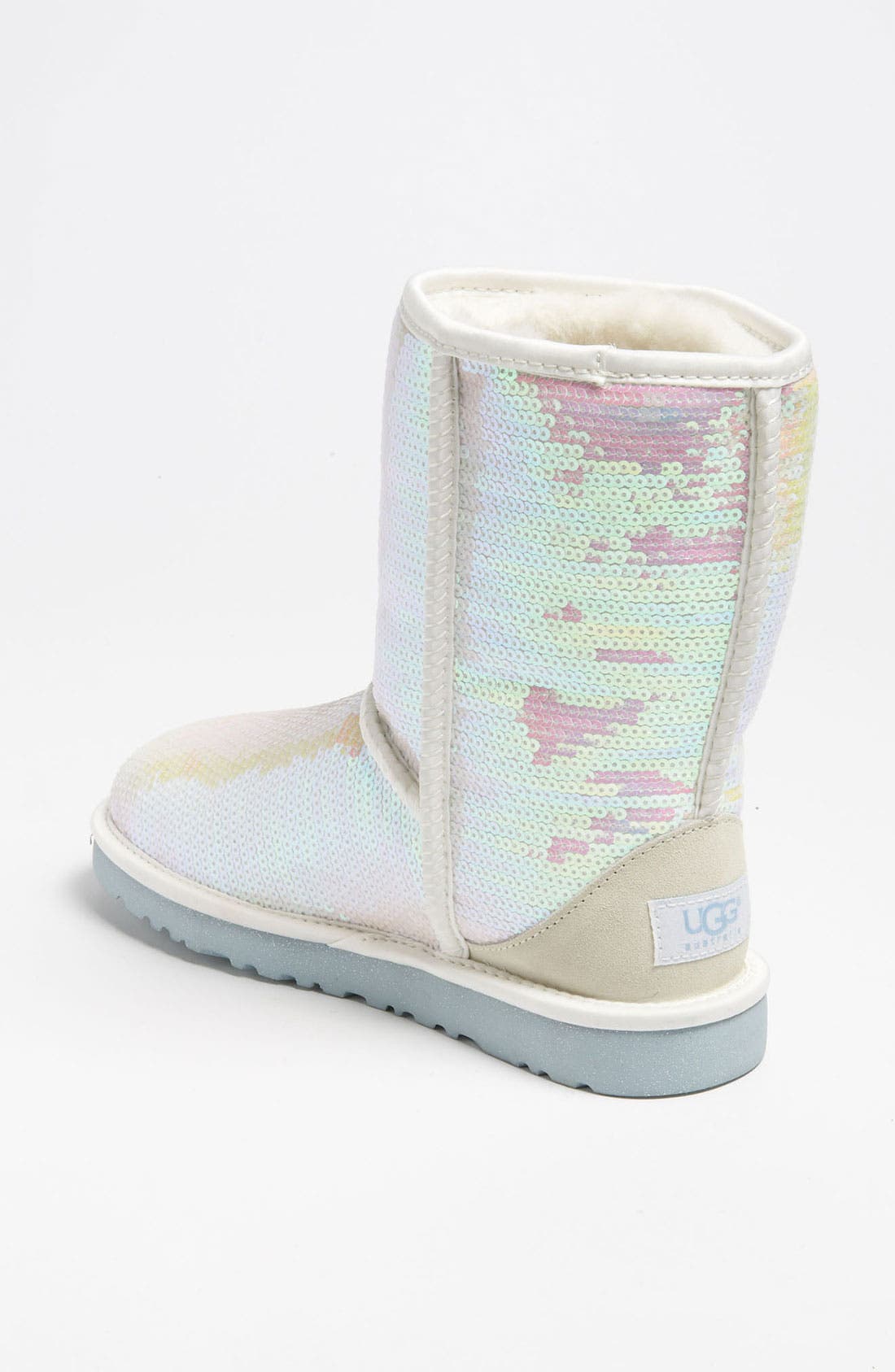 UGG<sup>®</sup> Australia 'Classic Short Sparkles - I Do' Boot, Alternate, color, 