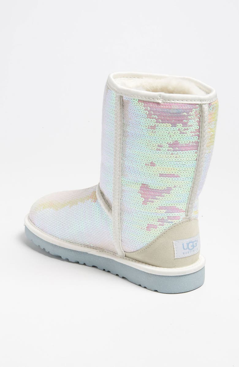 UGG<sup>®</sup> Australia 'Classic Short Sparkles - I Do' Boot, Alternate, color,