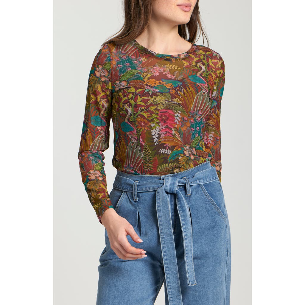 Apny Mesh Top In Multi
