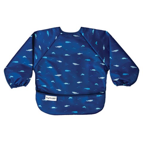 Mess-Proof/Waterproof Long-Sleeve Baby Bib