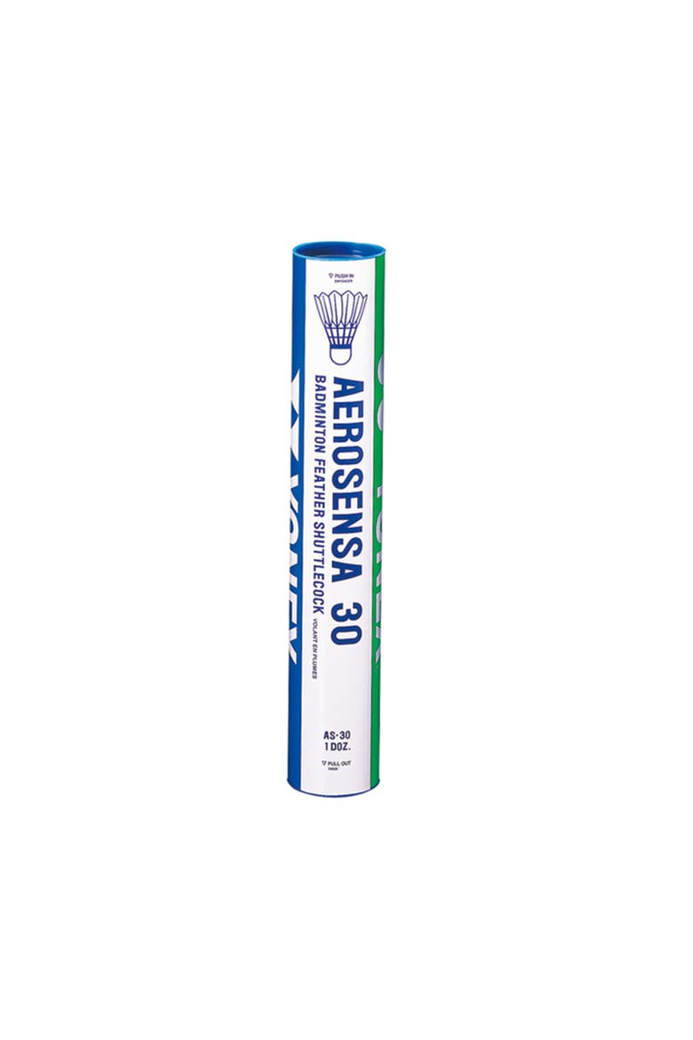Aerosensa 30 Tournament Shuttlecock Dozen, Main, color, White