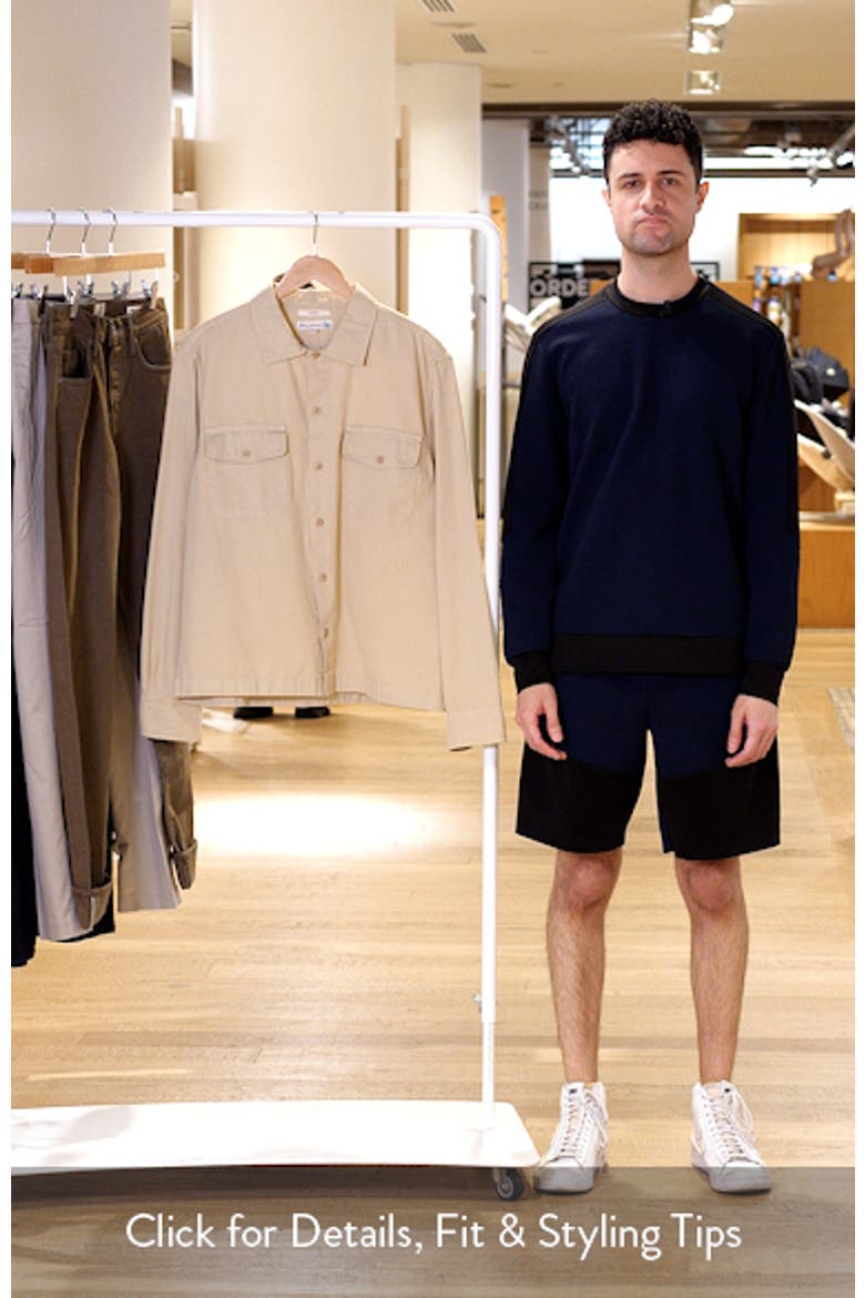 Organic Cotton Twill Shirt Jacket video