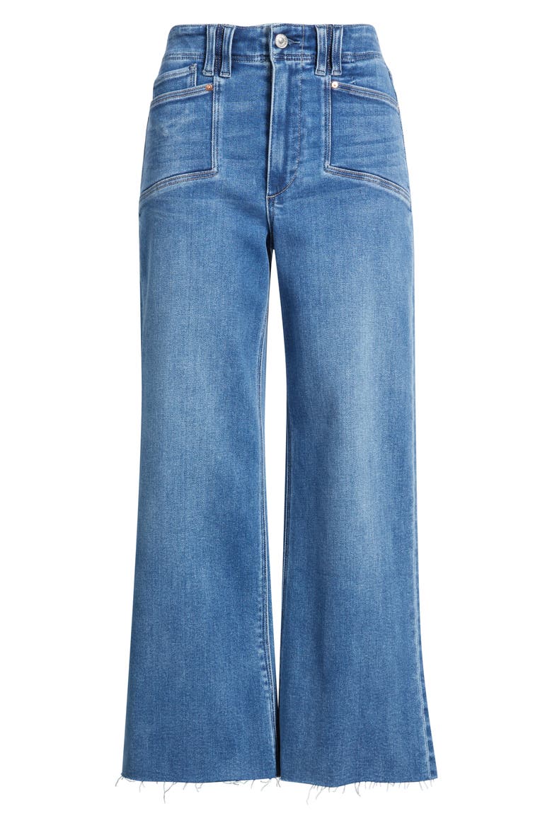 Anessa Pocket Wide Leg Jeans, Alternate, color, NERIUM