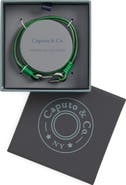 Caputo & Co. Utility Hook Leather Bracelet